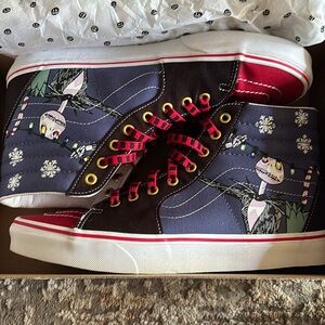 COPY - Nightmare before Christmas jack vans.   Size 11